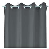 HLS CURTAIN EYELET ZAFA UV 130X180CM DARK BROWN