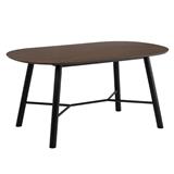 NESTHOUZ DINING TABLE HAROLD W160XD95XH75 CM COCOA
