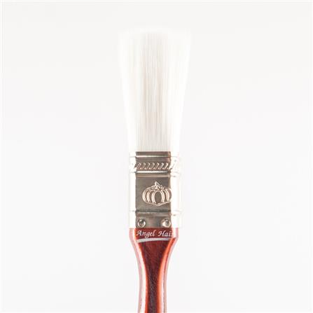 PAINT BRUSH WITH WOOD HANDLE PUMPKIN PRO-999 ANGLE 1"