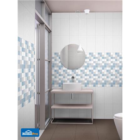 DURAGRES WALLTILE 20X40CM SPEARE WHITE 0.96M2
