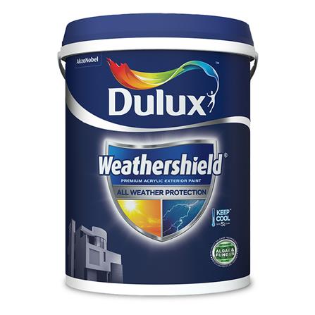 DULUX WEATHERSHIELD 2X PROTECTION EXTERIOR PAINT 18 LITRE BASE A
