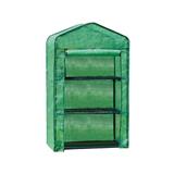 GREENHOUSE SPRING GH-003 3-TIER WITH COVER GREEN
