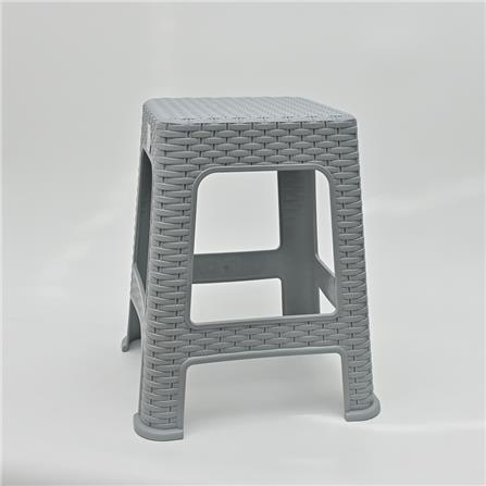 SPRING BAMBOO CHAIR GREY PLASTIC PP