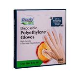 R-CARE DISPOSABLE POLYETHYLENE GLOVES 100PCS