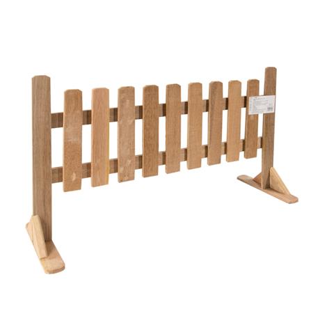 ME LIVING NICE WOODEN FENCE W70XH40CM BROWN