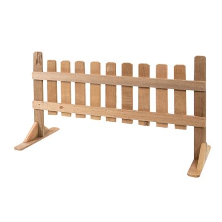ME LIVING NICE WOODEN FENCE W70XH40CM BROWN