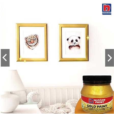NIPPON 999 GOLD PAINT 250G INTERIOR / EXTERIOR / WOOD AND METAL