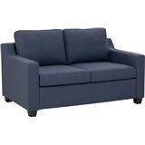 NESTHOUZ BALENO SOFA 2 SEATER SOFA NAVY FABRIC