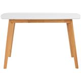 AIMON DINING TABLE  120CM WHITE LAC