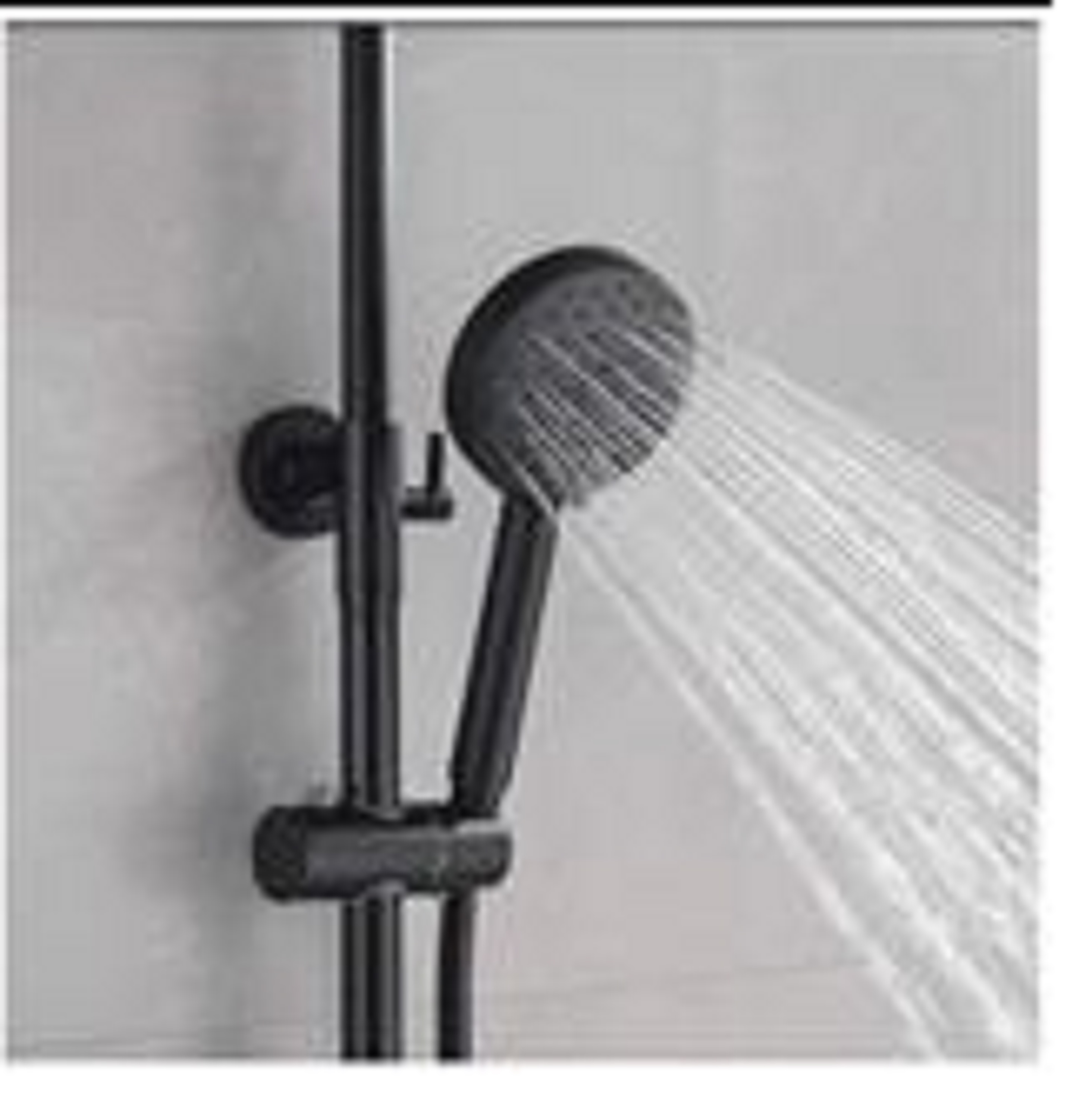 SORENTO RAIN SHOWER 2-WAYS SRTWT9605-RG ROSEGOLD