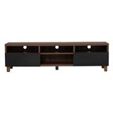 NESTHOUZ TV CABINET GORDY 1.78M WALNUT