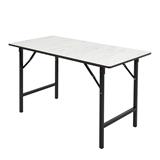 MULTIPURPOSE TABLE FURDINI 60X120CM WHITE MARBLE PATTERN