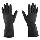 RUBBER GLOVES HORSE BRAND LARGE BLACK