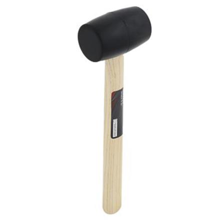 MATALL RUBBER MALLET WOODEN HANDLE 0.5LB RMH008W-A