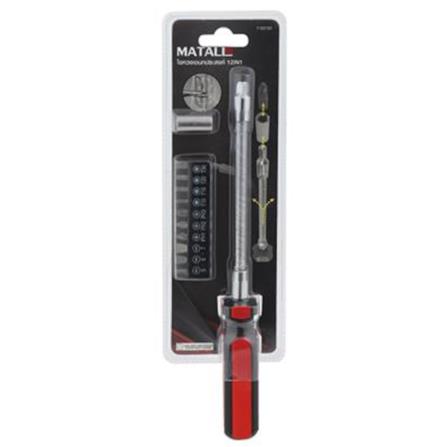 MATALL 12 IN-1 RATCHET SCREWDRIVER SSC12PC-A