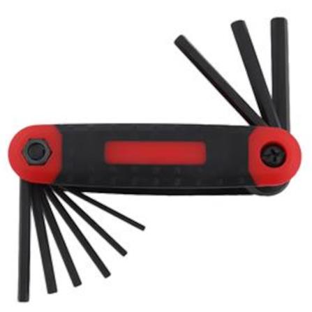 MATALL 9EA HEX KEY SET MULTIPLE SIZE DT1238-A
