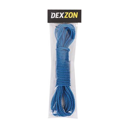 DEXZON NYLON ROPE 4MMX10M BLUE