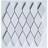 GNG MOSAIC ART RHOMBUS KNOT 28X28.6 WHITE