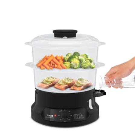 TEFAL FOOD STEAMER VC1398 800WATT 6.0LITER 2TIER