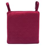 CHAIR PAD HOME LIVING STYLE RALPH 16X16" RED