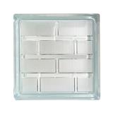 CHANG KAEW GLASS BLOCK 19X19X8CM BRICK GEM WHITE