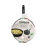 CS-KOCHSYSTEME MUNSTER DEEP FRYPAN WTH D.LID 28CM