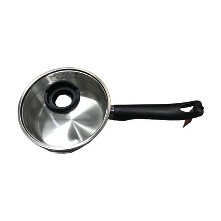 CS-KOCHSYSTEME ARON SAUCE PAN WITH LID 16X7.5CM 0605