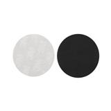 DEXZON CIRCLE RUBBER PAD 25X3MM BLACK 12EACH