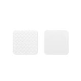 DEXZON SQUARE EVA PAD 35X3MM WHITE 12EACH