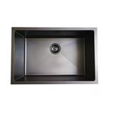 CABANA BUILT-IN UNDERMOUNT SINK 1BOWL CKS7409 NANO BLACK 75CM