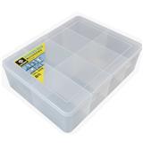 KEYWAY 8-COMPARTMENT BOX TFL008 (CLEAR DIY TOOL BOX)