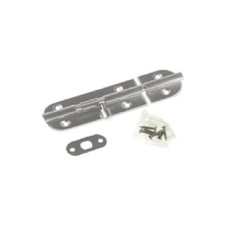 AZLE DOOR BOLT 4" WL34-3 STAINLESS STEEL