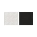 DEXZON SQUARE RUBBER PAD 35X3MM BLACK 12 EACH