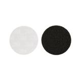 DEXZON CIRCLE FELT PAD 30X3MM BLACK 12EACH