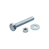 HEX BOLTS DEXZON 5/16INX2IN 0.5KG WH