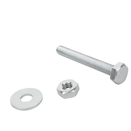 HEX BOLTS DEXZON 3/8INX3IN 0.5KG WH