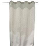 CURTAIN HOME LIVING STYLE LEAF 140x220 CURTAIN LEAF 220 GY GRAY