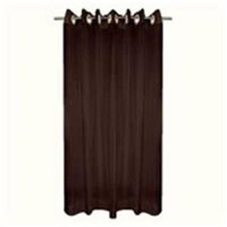 CURTAIN HOME LIVING STYLE LEAF 140x180 CURTAIN LEAF 180 BR BROWN