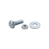 HEX BOLTS DEXZON 1/4INX3/4IN STEEL 0.5KG WH