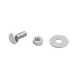 HEX BOLTS DEXZON 5/16INX3/4IN STEEL 0.5KG WH