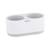 HAIR DRYER HOLDER SLIM MOYA E1811 WHITE+GREY