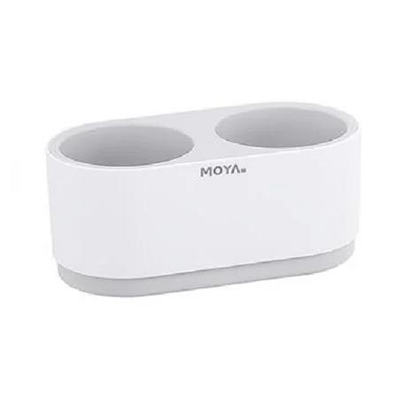 HAIR DRYER HOLDER SLIM MOYA E1811 WHITE+GREY