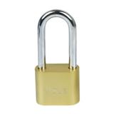 AZLE 40MM 40LSB POLISHED BRASS PADLOCK SINGLE