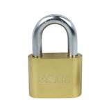 AZLE 40MM 40SB POLISHED BRASS PADLOCK SINGLE
