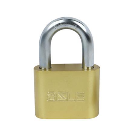 AZLE 40MM 40SB POLISHED BRASS PADLOCK SINGLE