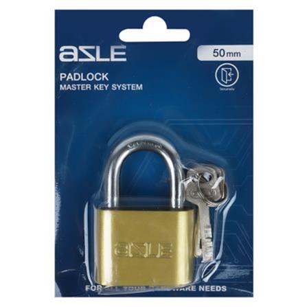 AZLE 40MM 40SB POLISHED BRASS PADLOCK SINGLE
