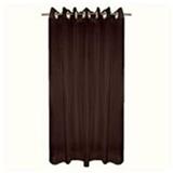 CURTAIN HOME LIVING STYLE LEAF 140x220 CURTAIN LEAF 220 BR BROWN