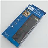 POWER STRIP 4G2M 2M T/SCKT PLP-SPN1644BA PHILIPS