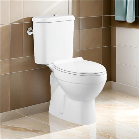 CABANA 2P TOILET CWC605-RL-P 3/6L WHITE