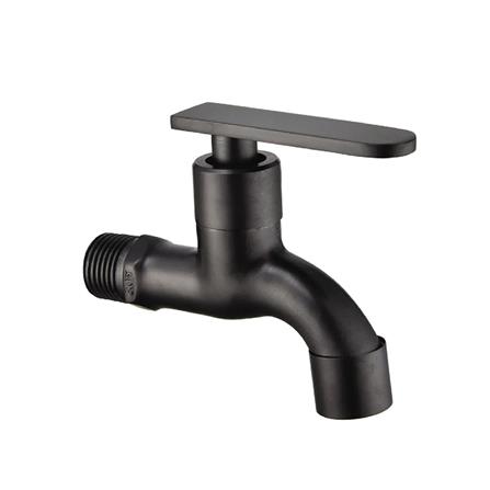 CABANA WALL TAP 1 WAY CB2516SS-BLACK MBK SS304